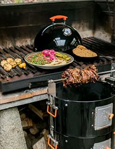 Pro Q Rotisserie Kit, Standard, Black