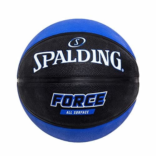Spalding Force Basketball, Black And Blue, 7 - Athletix.ae