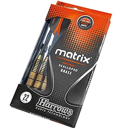 Harrows Matrix Top Steeltip Brass Dart - Athletix.ae