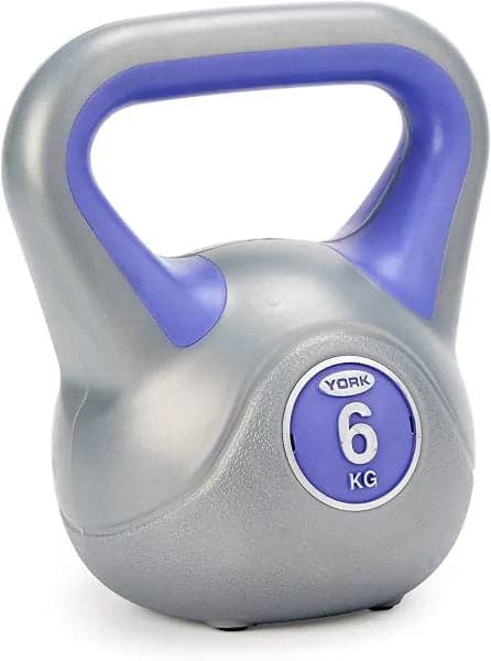 York, Vinyl Kettlebell (2 Kg to 14 Kg, Sold as Piece) - Athletix.ae