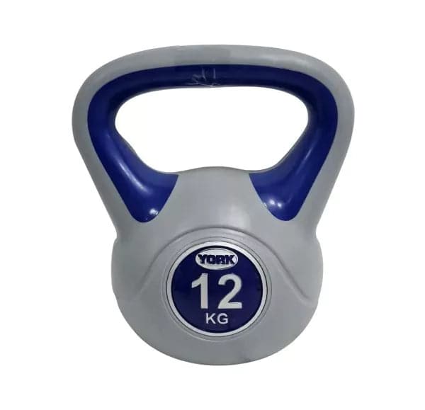 York, Vinyl Kettlebell (2 Kg to 14 Kg, Sold as Piece) - Athletix.ae