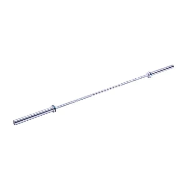 Liveup, Mens Elite Weightlifting Bar 220Cm, Lp8052, Chrome - Athletix.ae