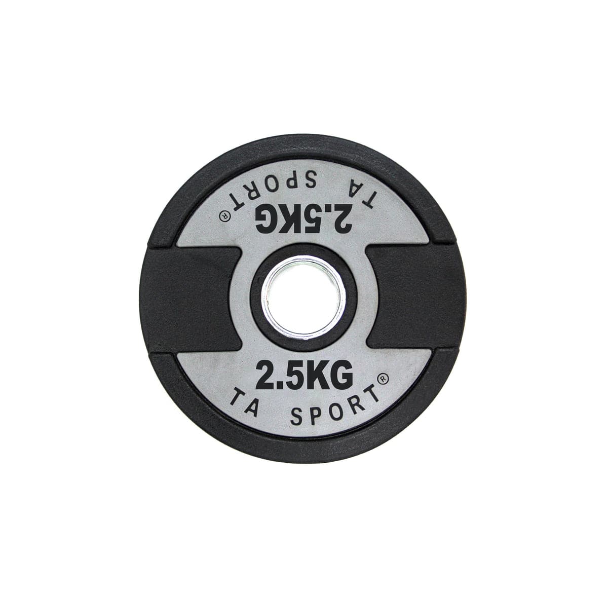 Ta Sport, Dual Grip Weight Plate, Dzlg7, Grey - Athletix.ae