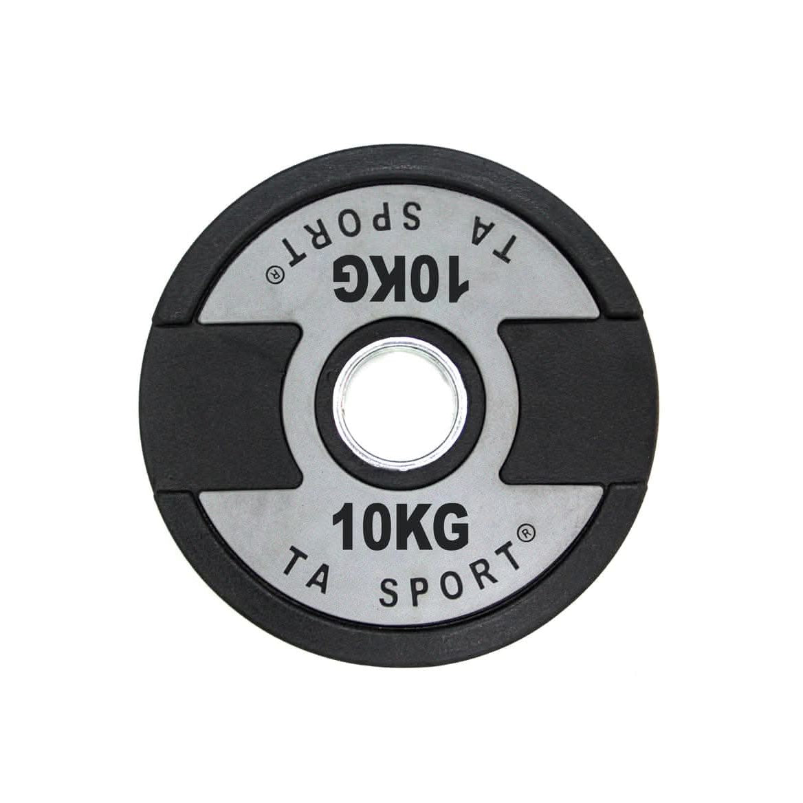 Ta Sport, Dual Grip Weight Plate, Dzlg7, Grey 10 Kg