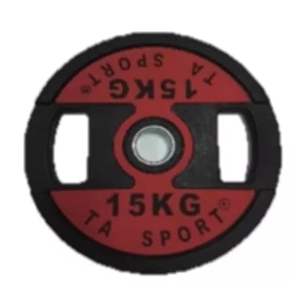 Ta Sport, Dual Grip Weight Plate, Dzlg7, Grey - Athletix.ae