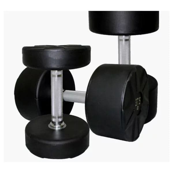 York, Cpu Urethane Dumbbell, Db6112, Multicolor - Athletix.ae