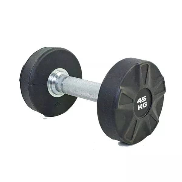 York, Cpu Urethane Dumbbell, Db6112, Multicolor - Athletix.ae