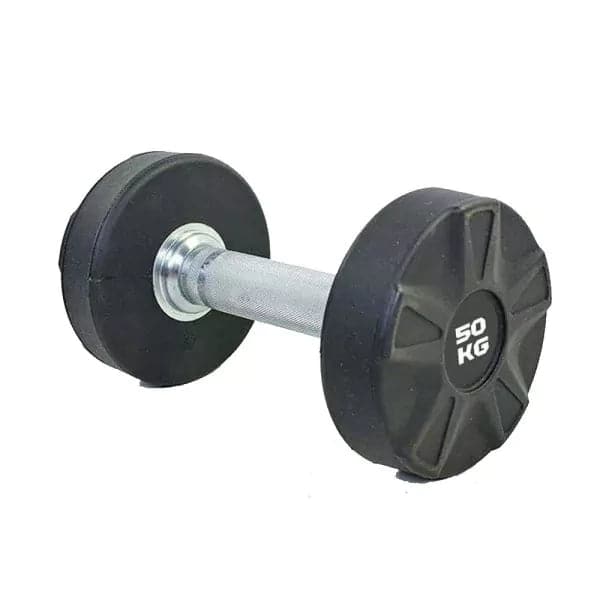 York, Cpu Urethane Dumbbell, Db6112, Multicolor - Athletix.ae