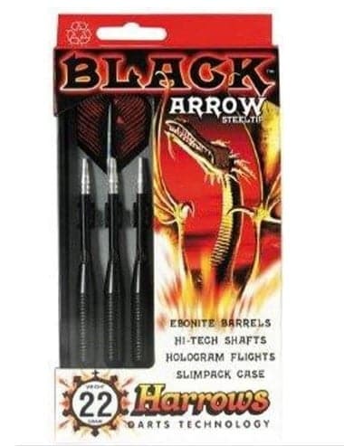 Harrows, Darts Dart Arrow 20 Grams, B102 / Ed106, Black - Athletix.ae