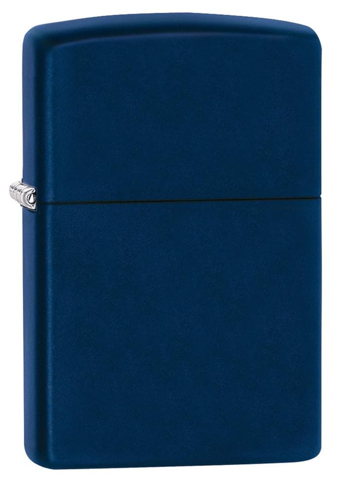 Zippo 239 Classic Navy Matte Windproof Lighter, Classic Model, Blue - OUTBACK