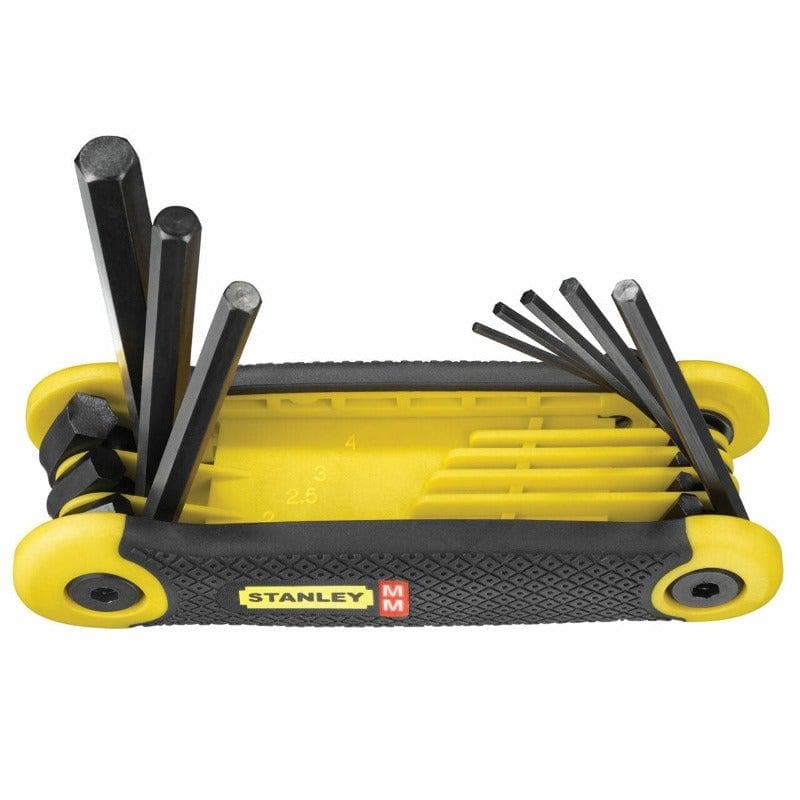 Shop for Stanley 8 pc Metric Folding Hex Key Set - 1.5 mm to 8 mm on outback.ae