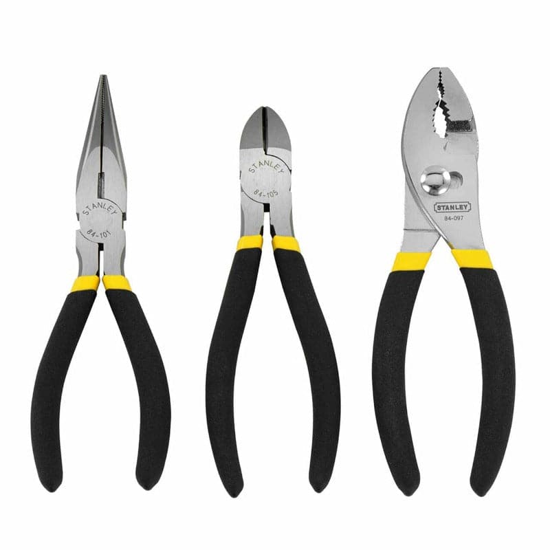 Shop for Stanley 3 pc Plier Set on outback.ae