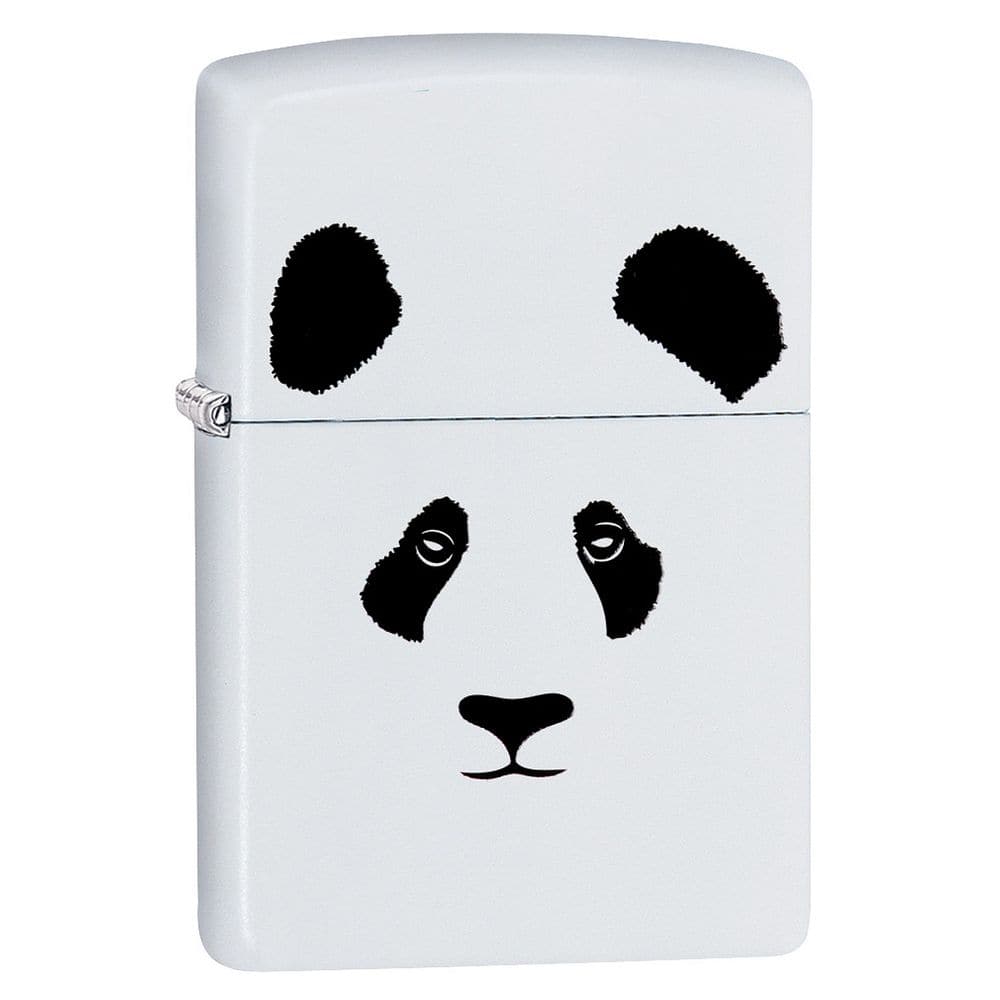 Zippo 28860 Panda White Matte Windproof Lighter, Classic Model, White - OUTBACK