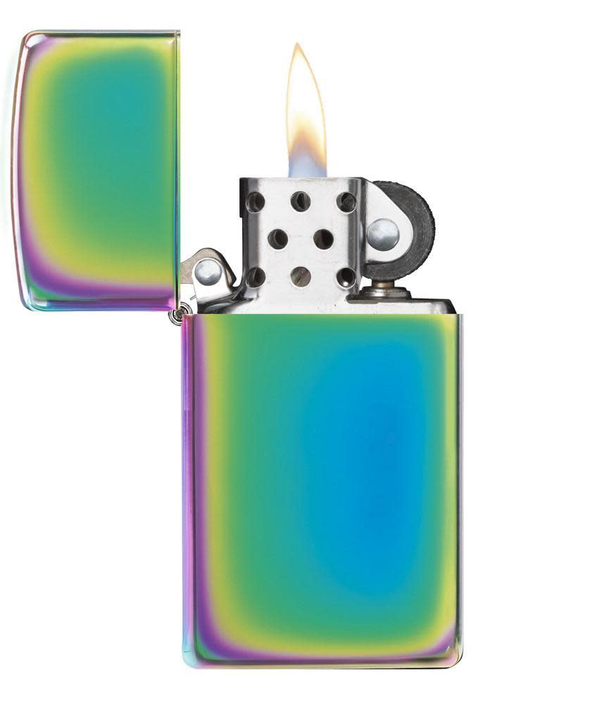 Zippo 20493 Slim Spectrum Windproof Lighter, Slim Model, Multi-colour - OUTBACK