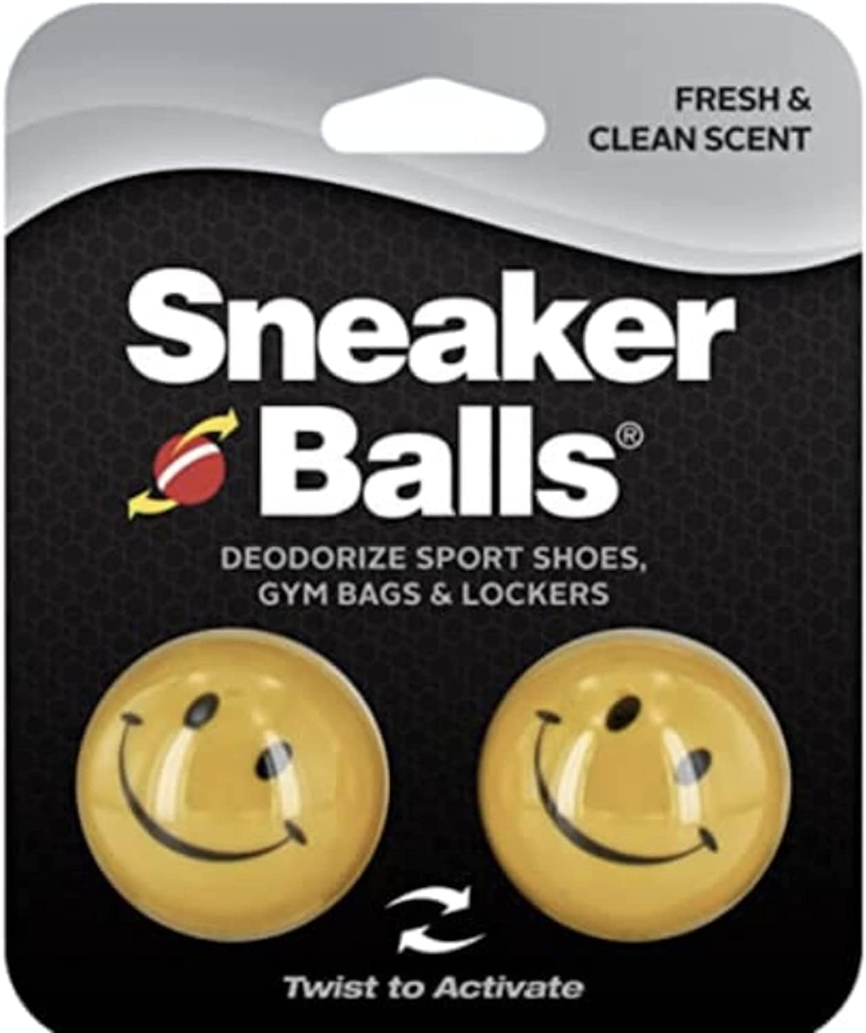 MeFitPro Sof Sole Sneaker Balls, Deodorizer, 1 Pair