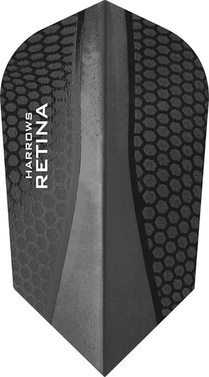 Harrows, Retina Dart Flights Slim 5 X Sets, Black - Athletix.ae