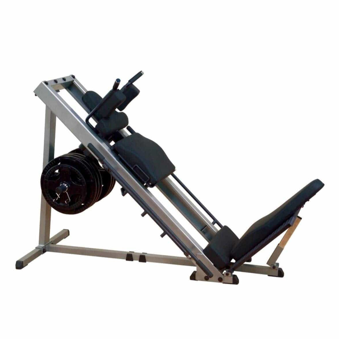 Body Solid Leg Press/Hack Squat, Grey/Black, Glph1100