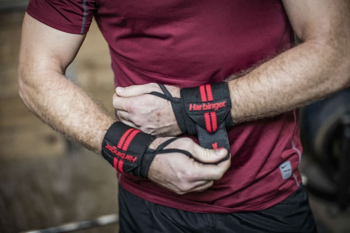 MeFitPro Harbinger Red Line Wrist Wraps