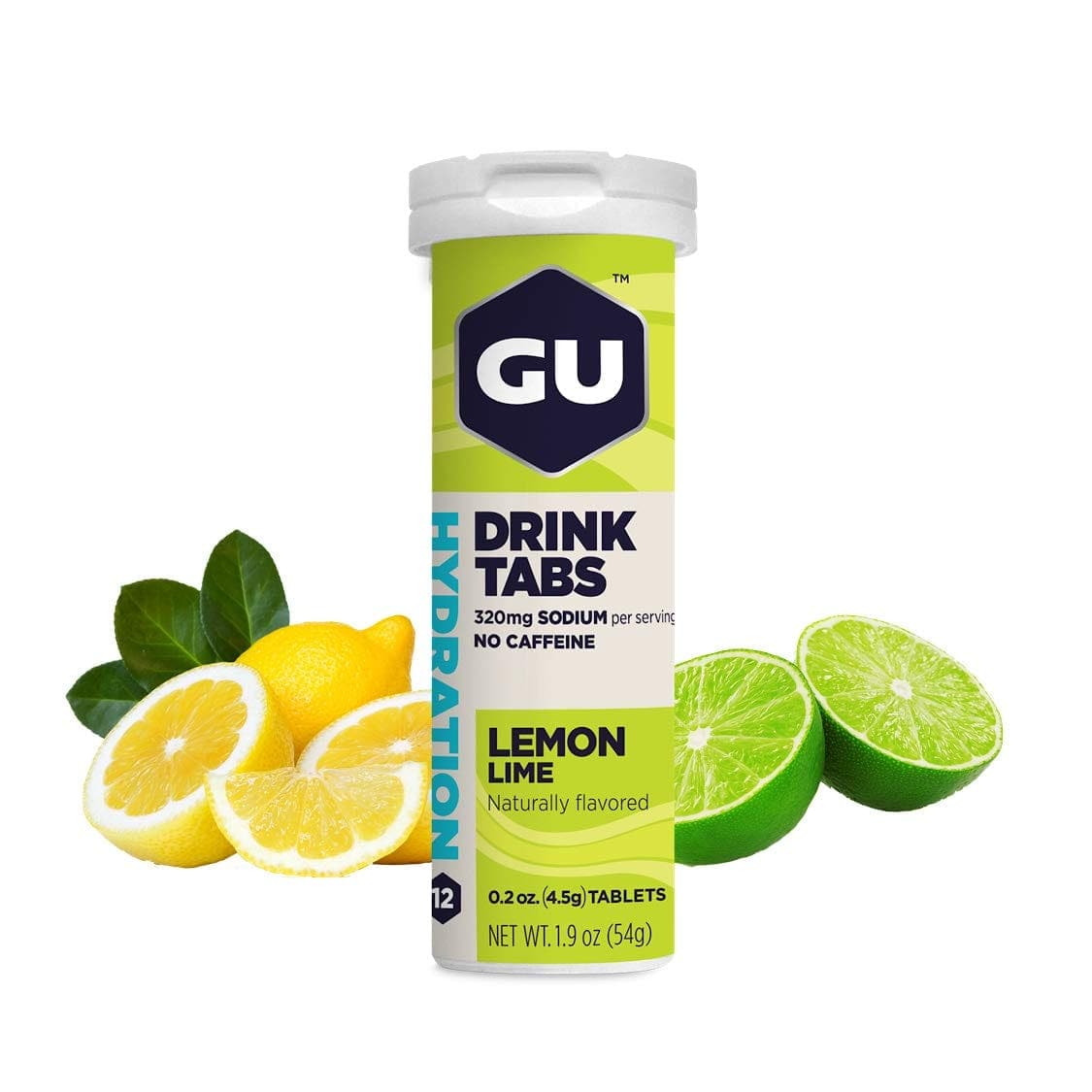 Sport In Life GU Energy Hydration Electrolyte Drink Tablets, Single Tube (Lemon Lime)