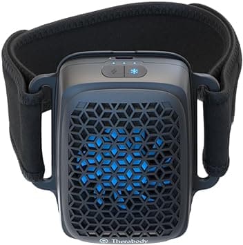 Theragun, Therabody Recoverytherm Cube Instant Heat, Cold & Contrast Therapy, Black/Blue - Athletix.ae
