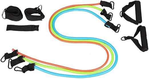 Liveup, Exerciser Tube Set, Ls3218, Multi-Color - Athletix.ae