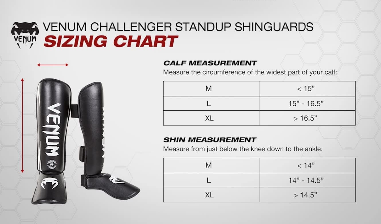 SWLLC Venum Challenger Standup Shinguards