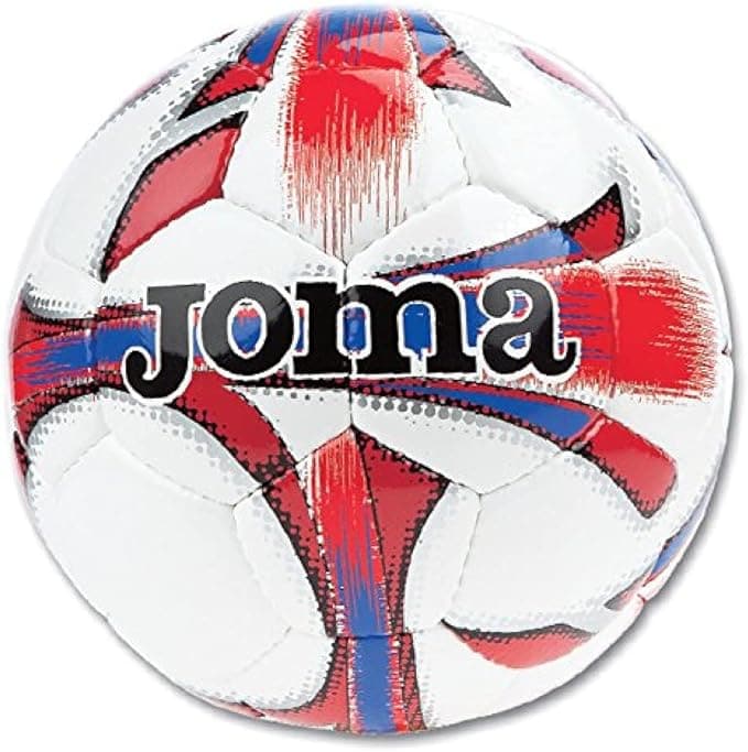 Joma, Dali Soccer Ball 400083.600.3 Wht/Red @Fs - Athletix.ae