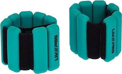 Livepro, Weighted Wrist Band, Lp8287, Blue - Athletix.ae