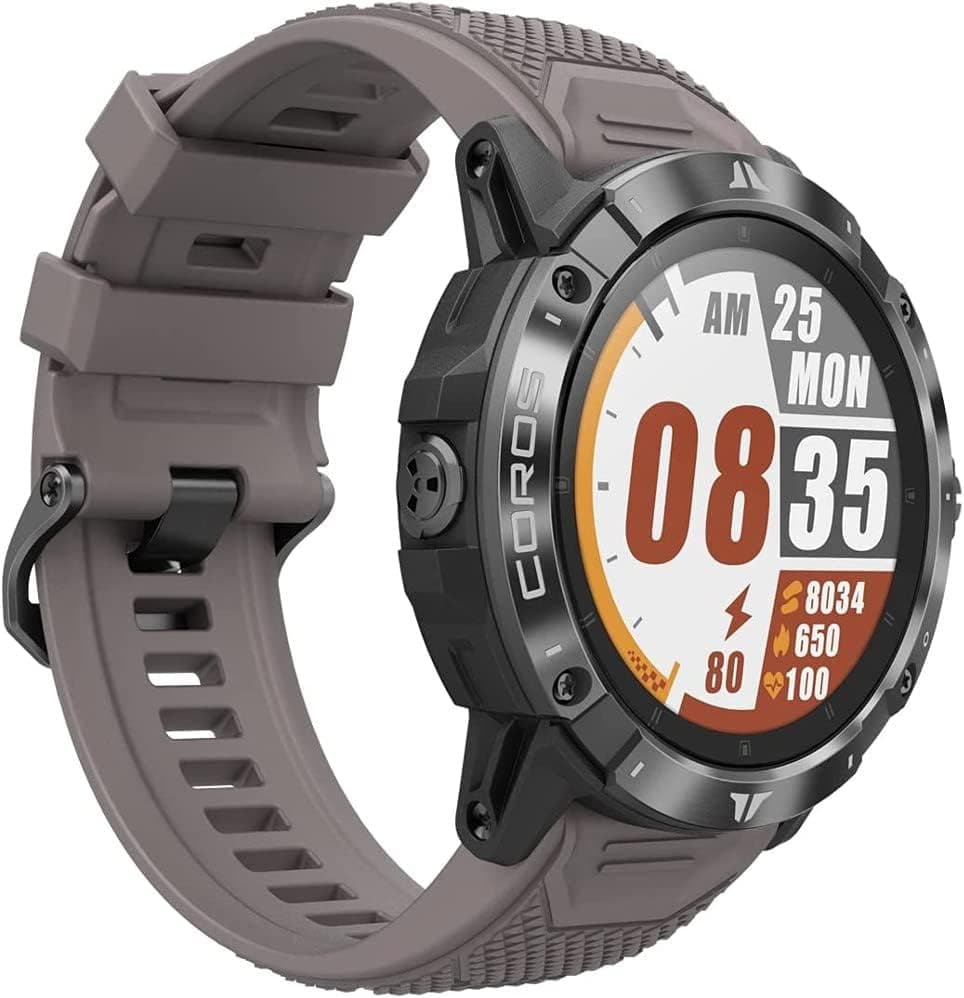 COROS VERTIX 2 GPS Adventure Watch with global offline mapping, dual frequency GPS, sapphire crystal diamond coating and titanium bezel, BLE, Strava and TrainingPeaks-OBSIDIAN - Athletix.ae