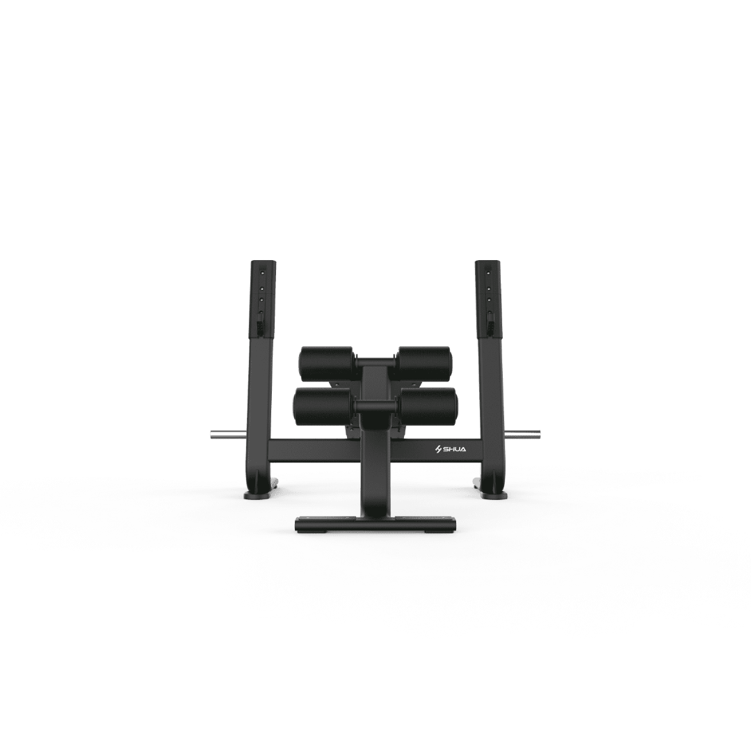 SHUA, Olympic Decline Bench SH-G6872, Silver Gray, Black - Athletix.ae