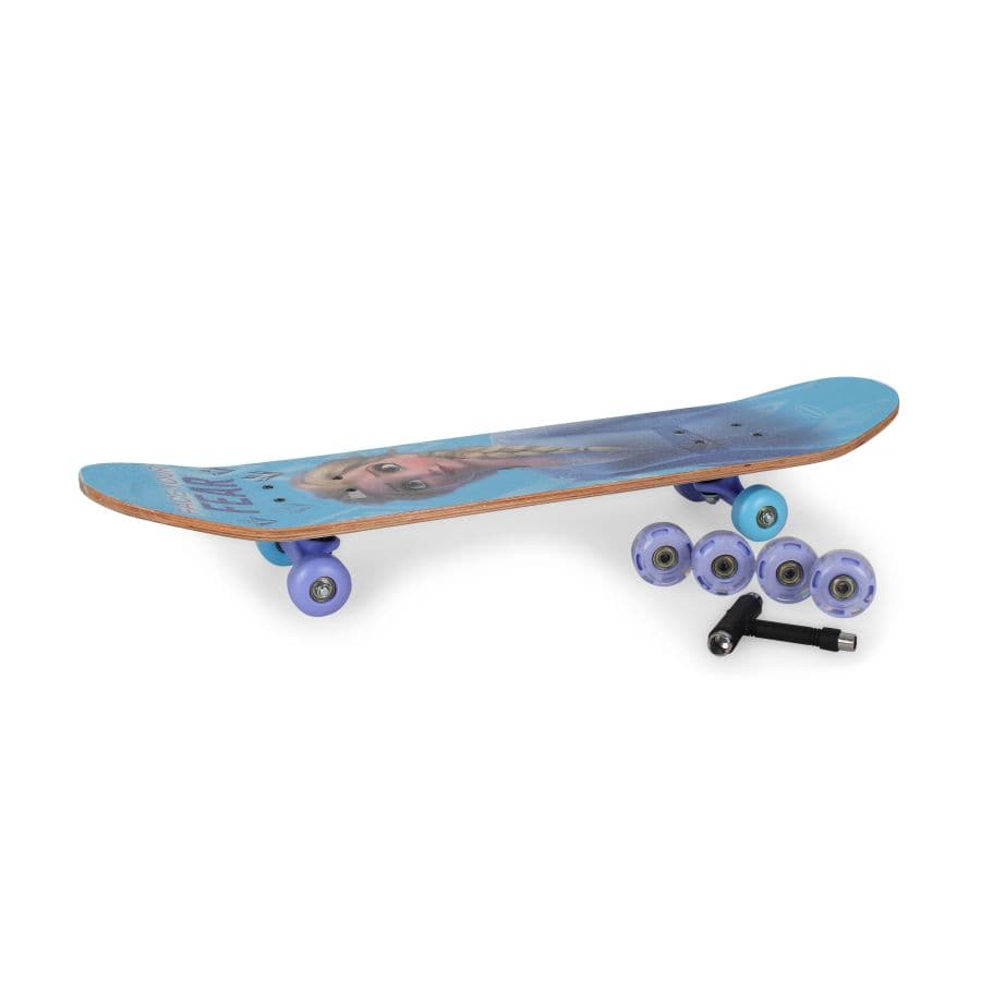 Joerex, Frozen Ii Skate Board, 6941089887950, Sky Blue - Athletix.ae