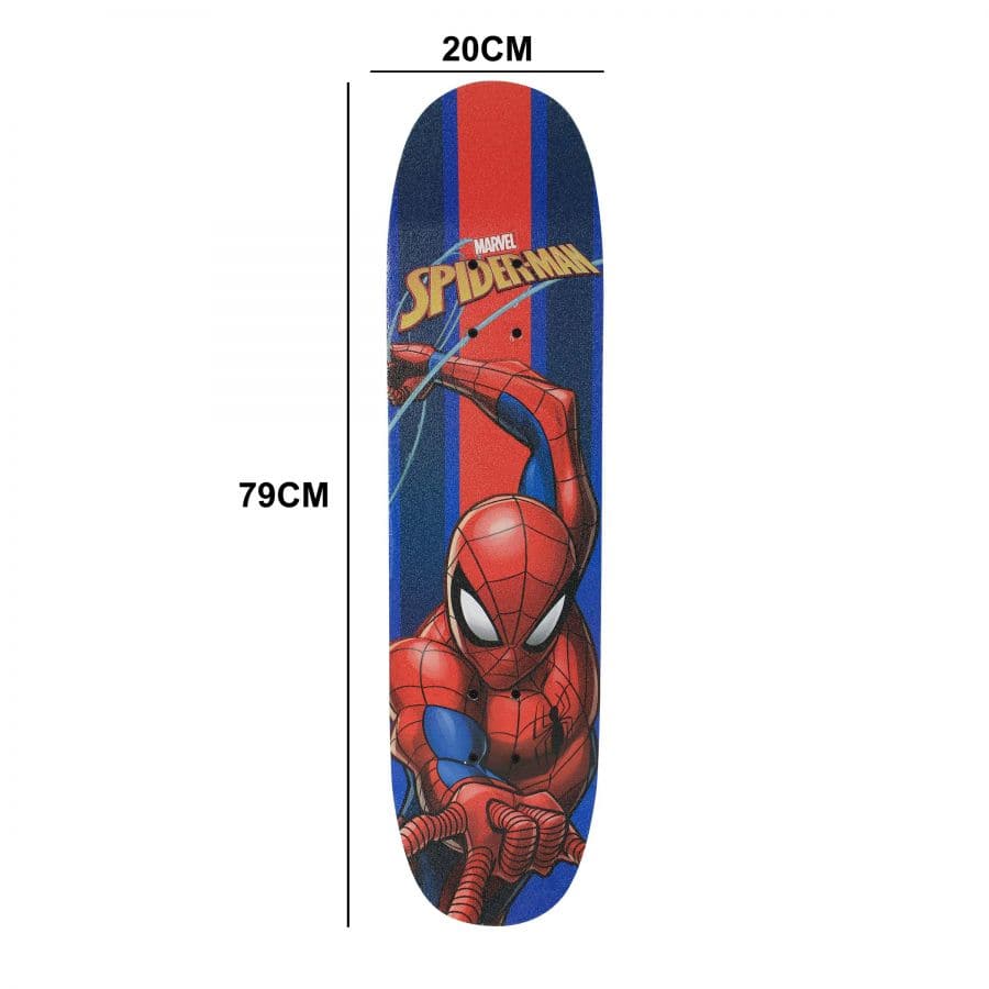 Joerex, Spider Man Skate Board, 6941089887967, Red - Athletix.ae