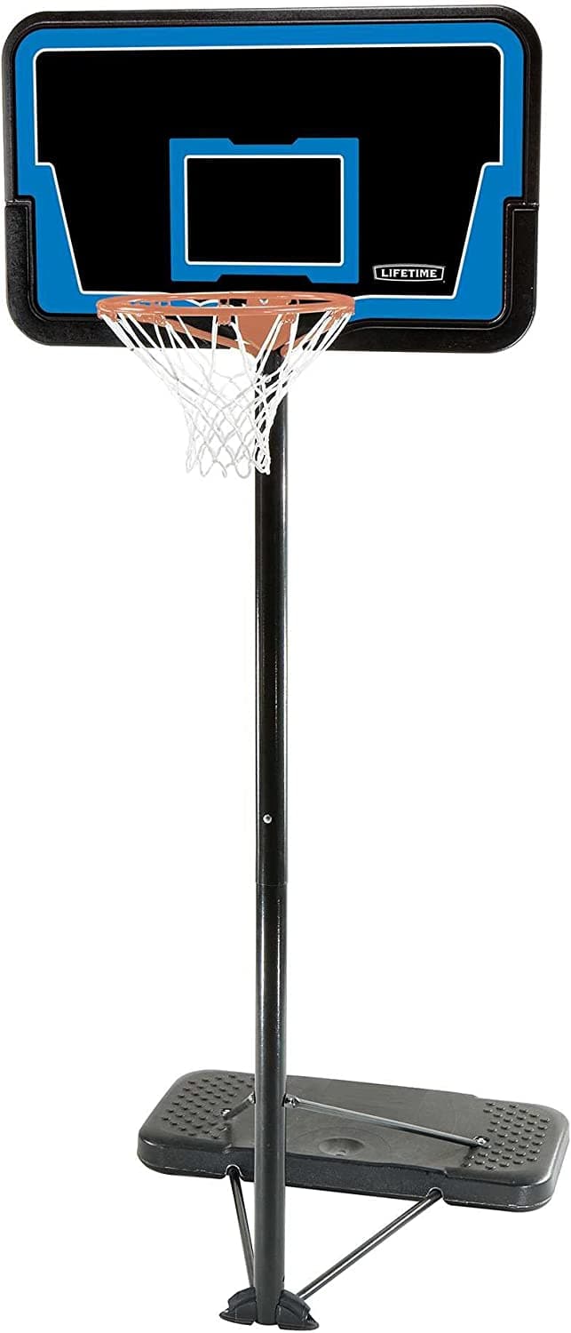 Lifetime 1268 44 Inch", Backboard, Streamline Impact Portable Basketball System - Athletix.ae