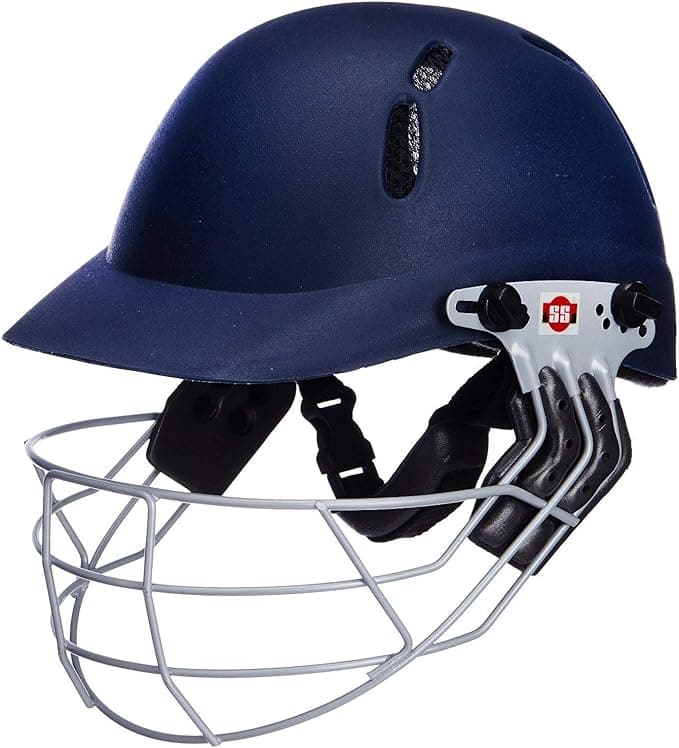 S.S, Elite Cricket Helmet, Blue - Athletix.ae