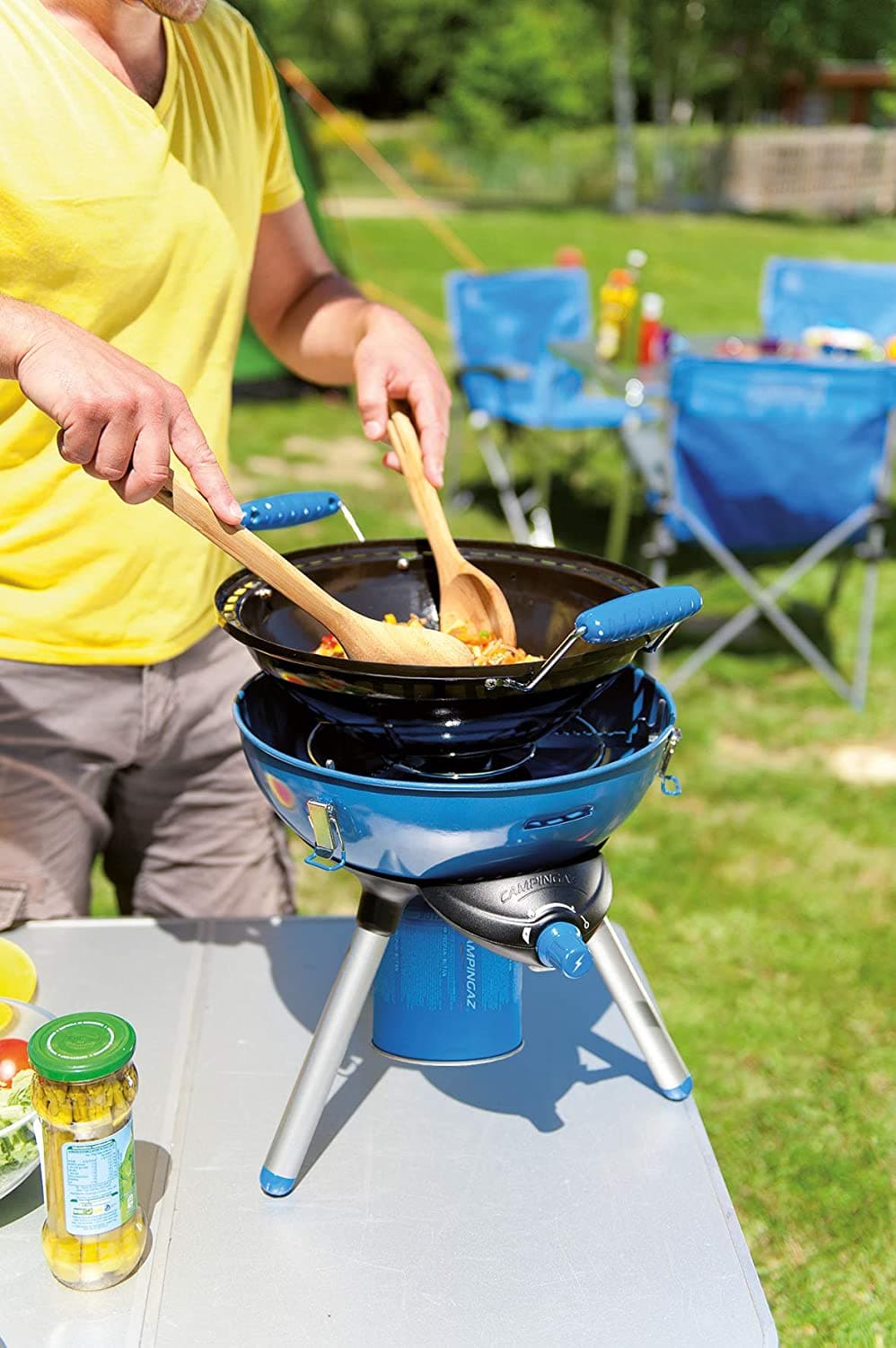 Shop for Campingaz Party Grill 400 CV, All-in-One Portable Camping Stove and Grill on athletix.ae