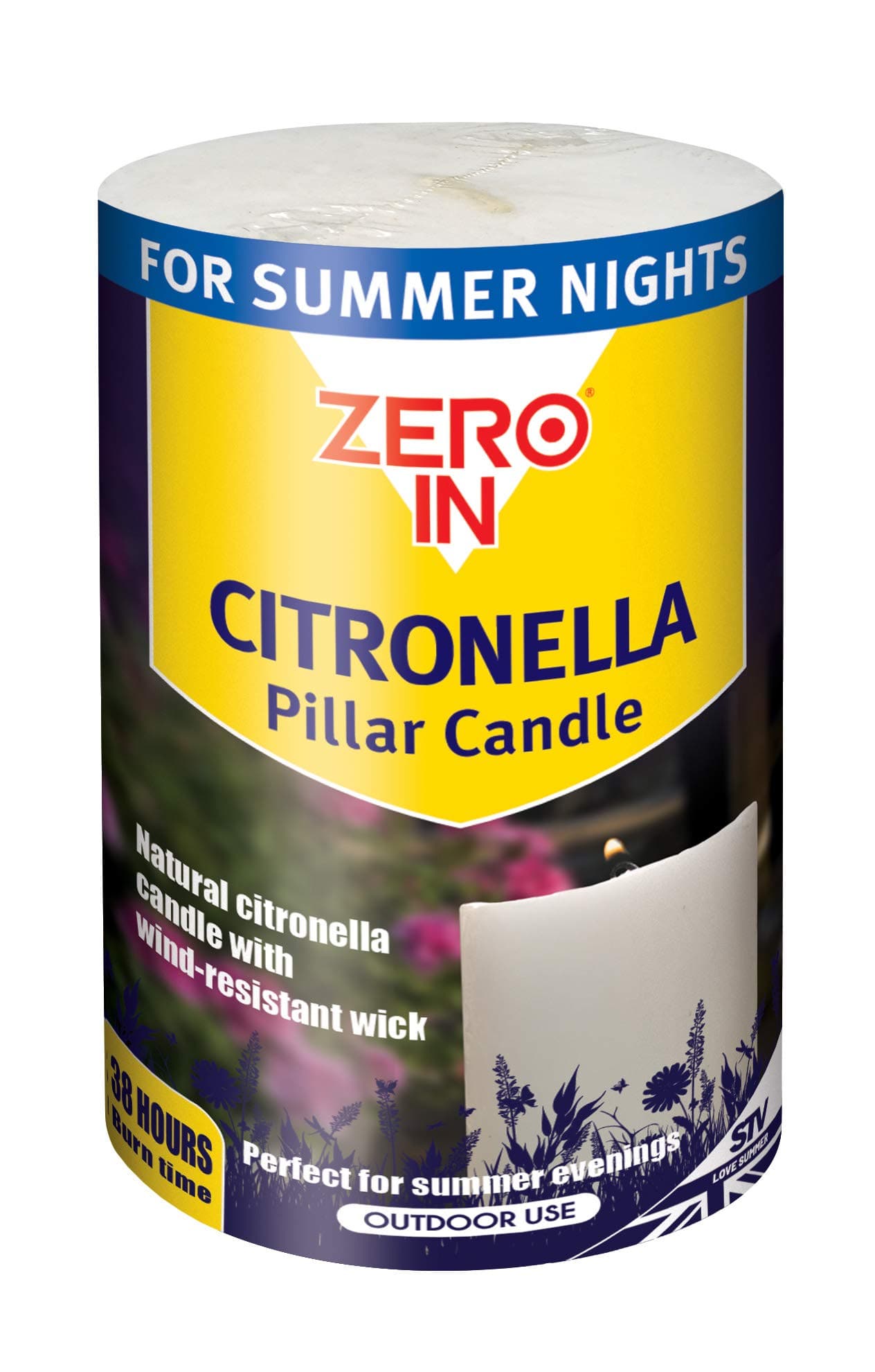 Shop for Stv Citronella Pillar Candle on outback.ae