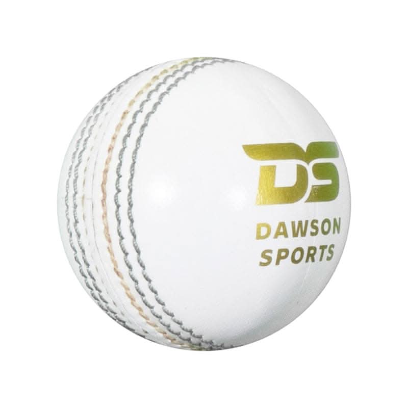 DS Match Leather Cricket Ball - Premium - White