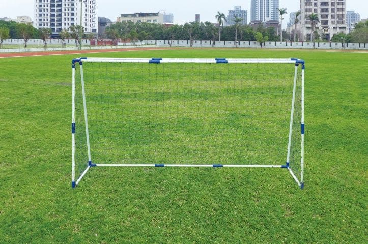 Ta Sport, Outdoor Play Pro Soccer Goal (10Ft) Unisex Outdoor, Jc-5300St, White/Blue - Athletix.ae