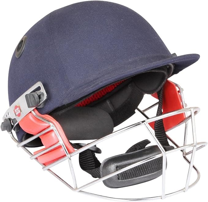 S.S, Senior Matrix Cricket Helmet, Navy - Athletix.ae