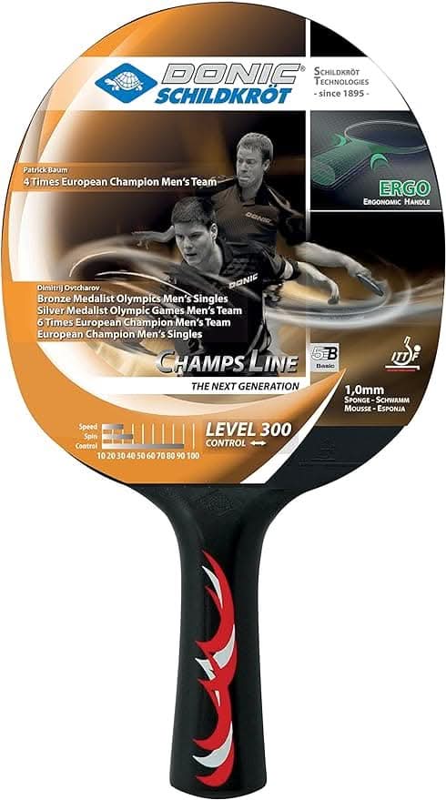 Donic, young champ, 300 270236, Black - Athletix.ae