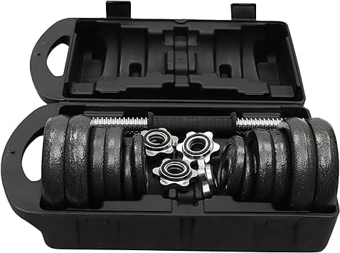 Combo, Ta Sport, Dumbbell Set 20Kg, Jyp20, Black - Athletix.ae