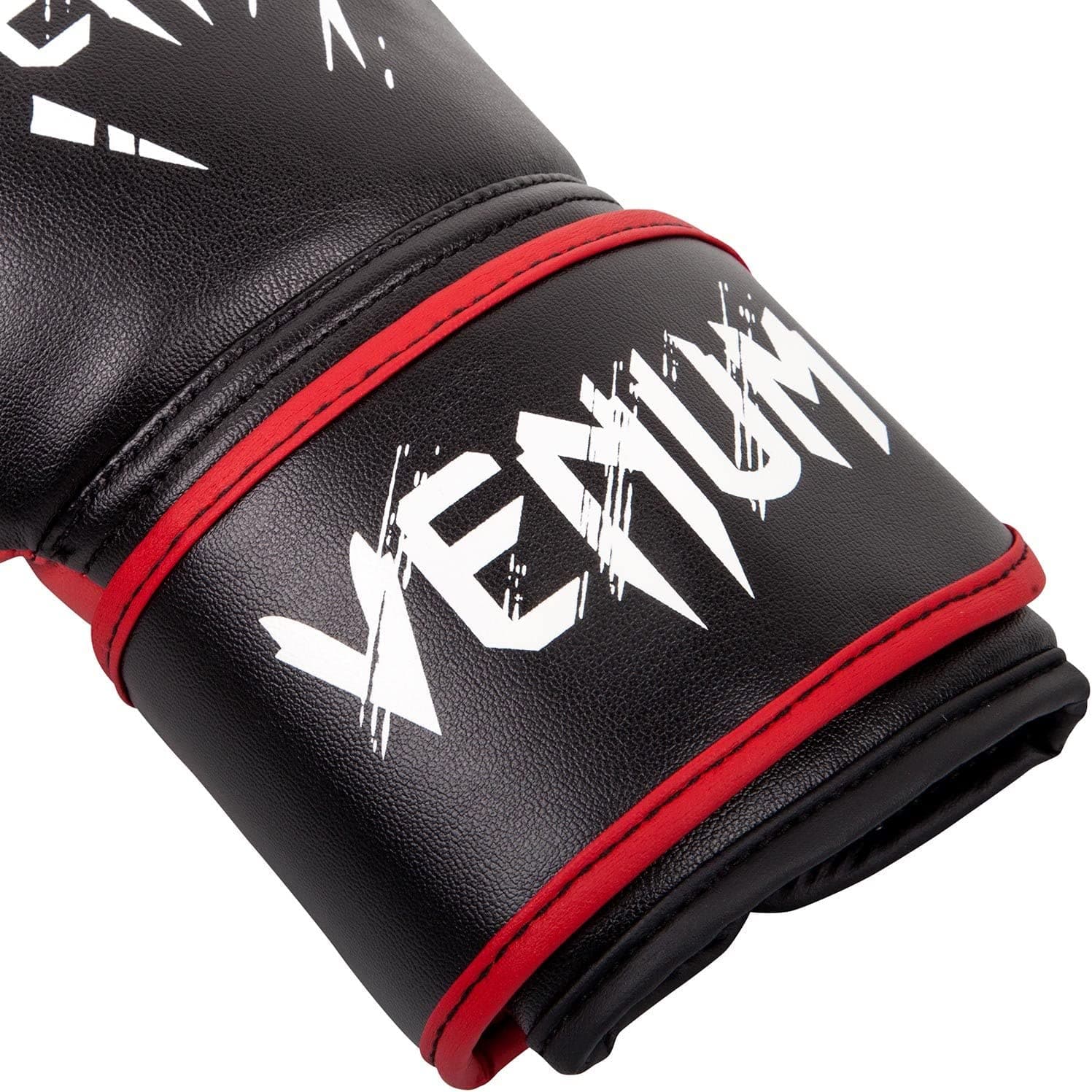 SWLLC Venum Children's Contender Boxing Gloves, Black/Red, 6 Oz