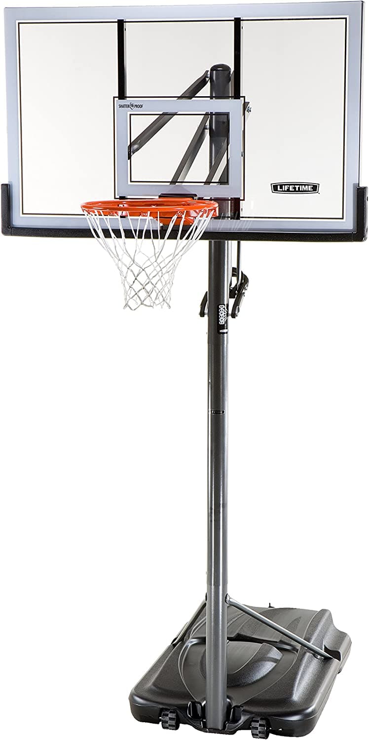 Lifetime 71522 Competition XL Portable Basketball System, 54" Acrylic Backboard - Athletix.ae