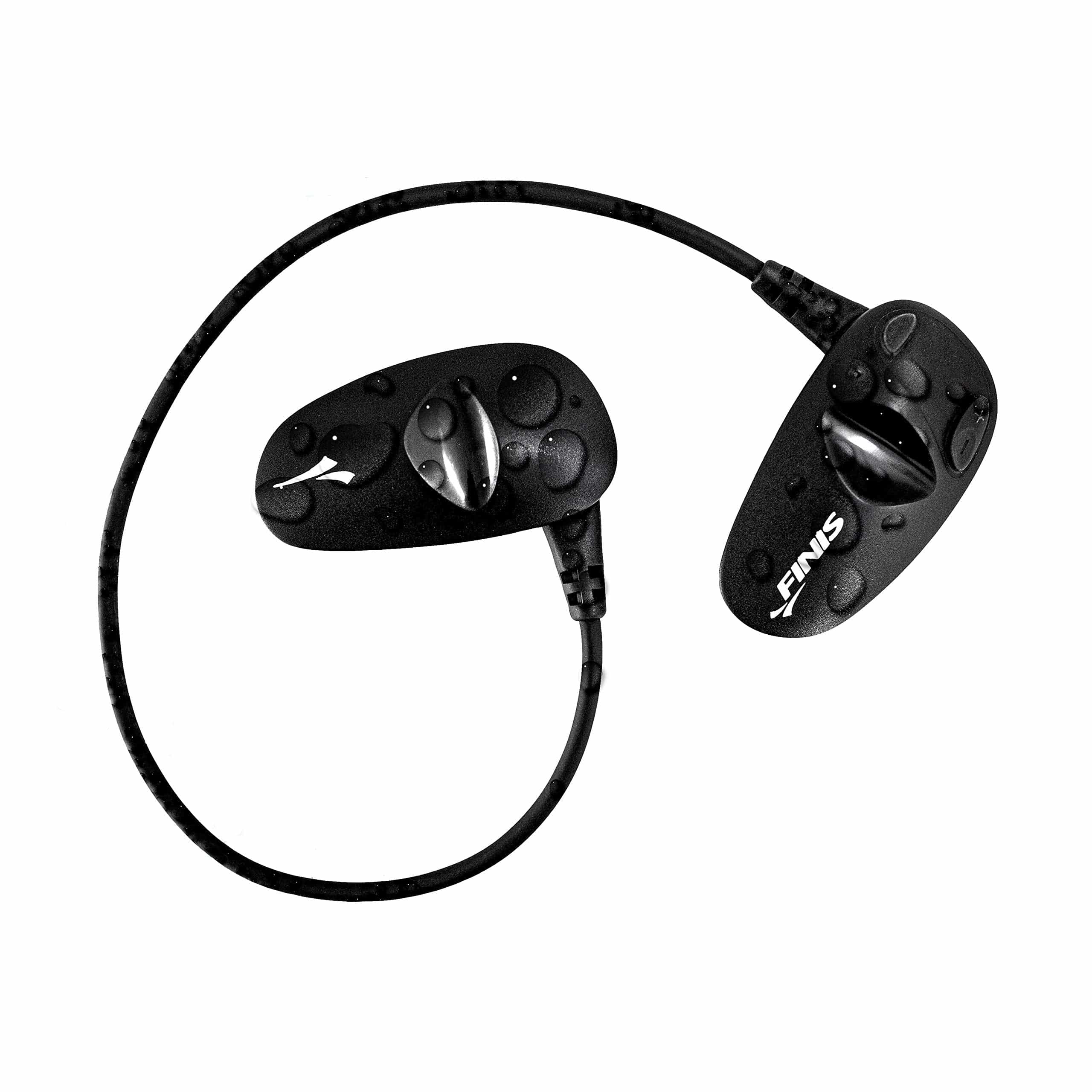 FINIS Amnis Stream Swim BT Headphones, Black, 1.30.076.101 - Athletix.ae