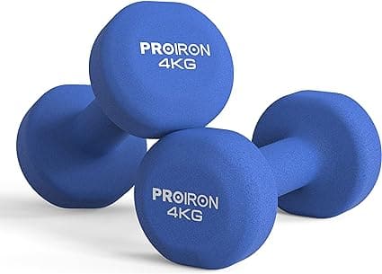 Ta Sports, Proiron Neoprene Dumbbells Weights Exercise & Fitness Dumbbells - Athletix.ae