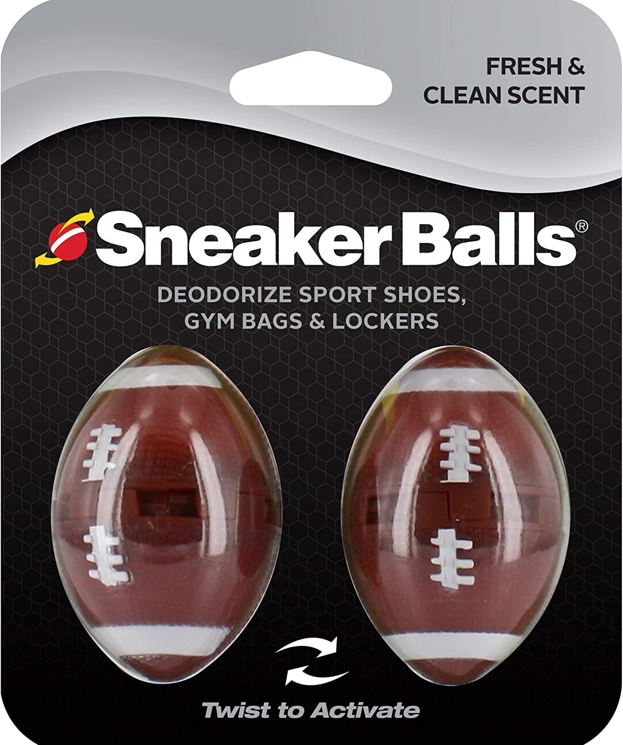 MeFitPro Sof Sole Sneaker Balls, Deodorizer, 1 Pair