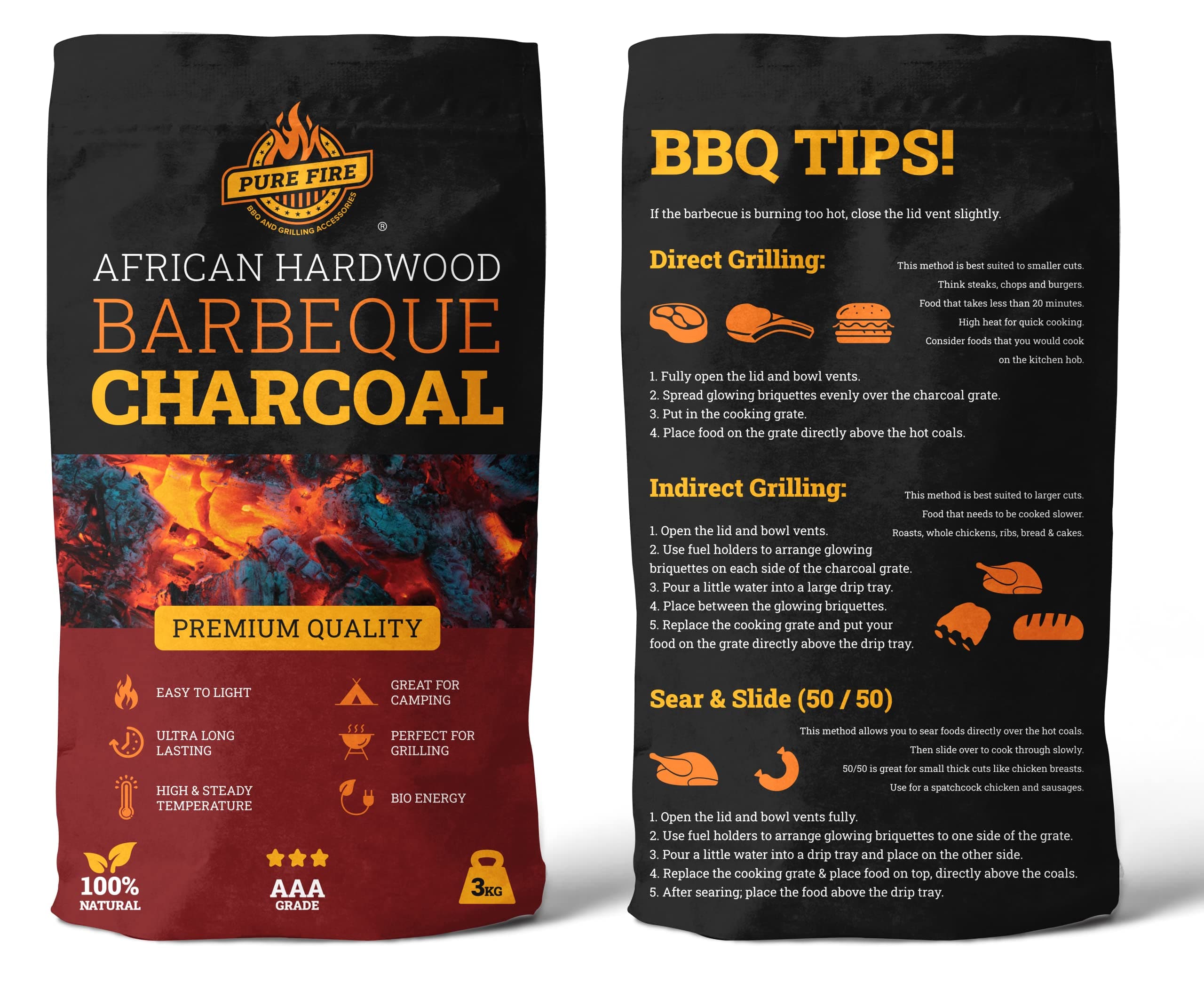 Shop for Purefire 3kg Natural Hardwood on outback.ae