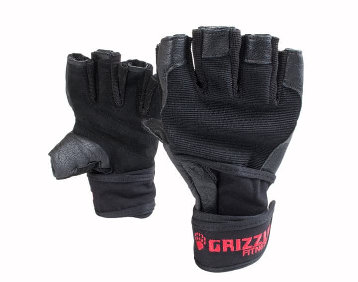 Grizzly Fitness Nytro Wrist Wrap Lifting and Training Gloves | Fit Men or Women | Extra Durable and Flexible