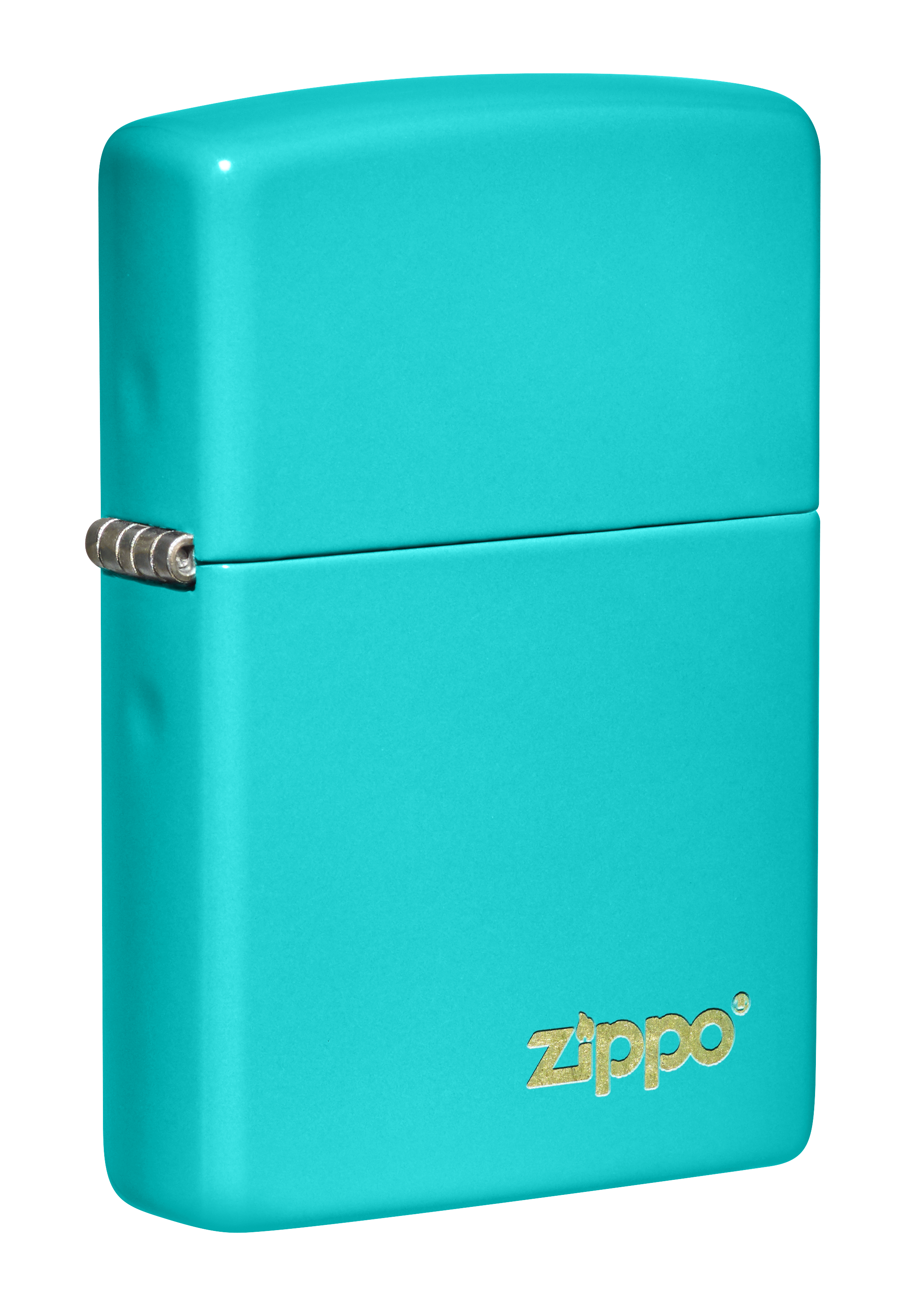 Zippo 49454ZL Flat Turquoise with Zippo Lasered Windproof Lighter, Classic Model, Green - OUTBACK