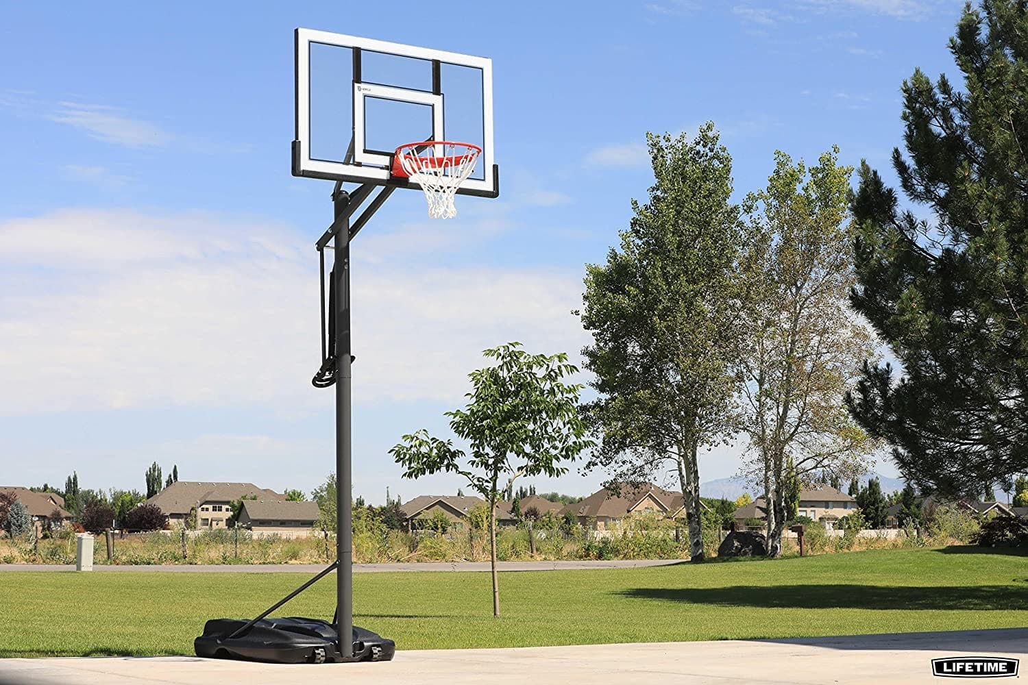 Lifetime 71522 Competition XL Portable Basketball System, 54" Acrylic Backboard - Athletix.ae